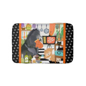 BITCHEN KITCHEN cute dog cooking chef floor mat Badematte (Vorderseite)