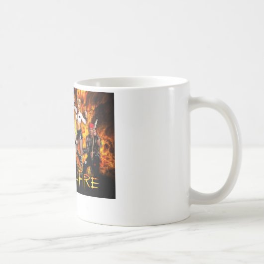 BitchFire Bild-Tasse Kaffeetasse (Rechts)
