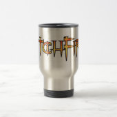 BitchFire Logo-Reise-Tasse Reisebecher (Mittel)
