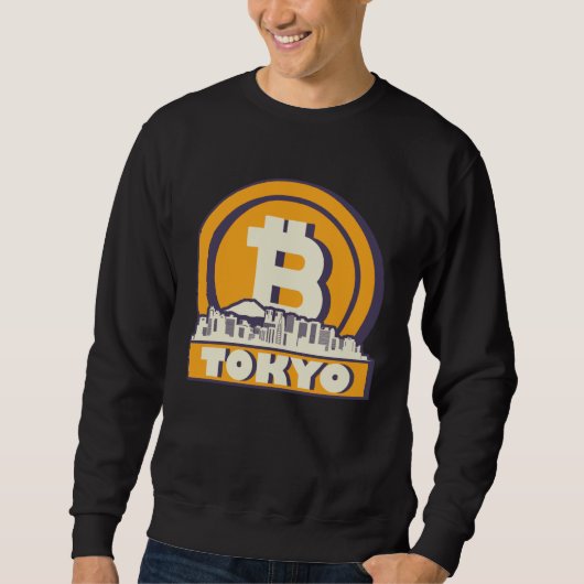 Bitcoin 東京都 Skyline  Tokyo Bitcoin Maximalist Sweatshirt (Vorderseite)