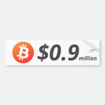 Bitcoin $0,9 Millionen (900 Millionen Dollar) eine
