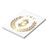 Bitcoin 12 notizblock (Rotiert)
