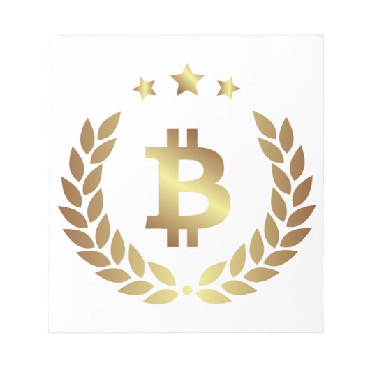 Bitcoin 12 notizblock (Vorderseite)