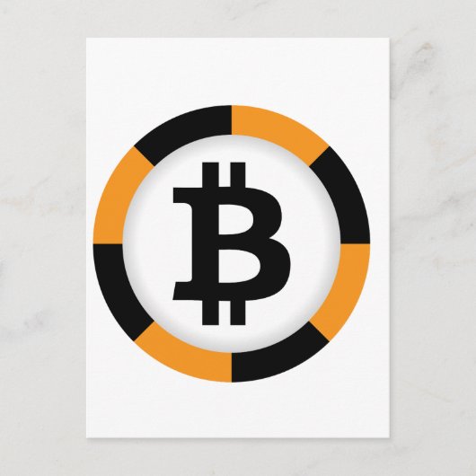 Bitcoin 13 postkarte (Vorderseite)