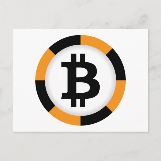 Bitcoin 13 postkarte (Vorderseite)