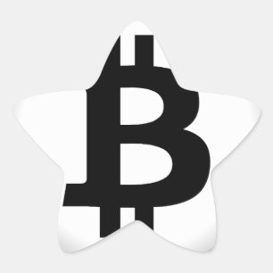 Bitcoin 13 Stern-Aufkleber