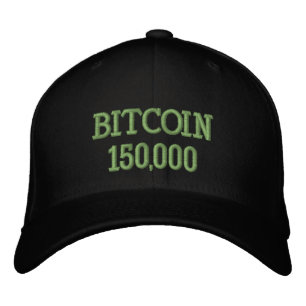 Bitcoin 150000 Feier Bestickte Baseballkappe