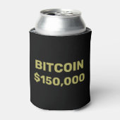 Bitcoin 150000 Feier Dosenkühler (Kanne Vorderseite)