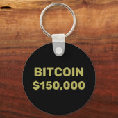 Bitcoin 150000 Feier Schlüsselanhänger (Rückseite)