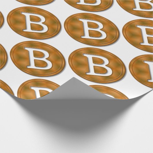 Bitcoin 15 geschenkpapier (Ecke)