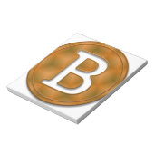 Bitcoin 15 notizblock (Rotiert)