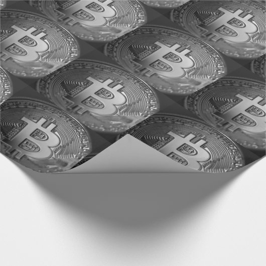 Bitcoin 16 geschenkpapier (Ecke)