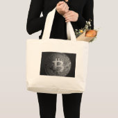 Bitcoin 16 jumbo stoffbeutel (Vorderseite (Produkt))