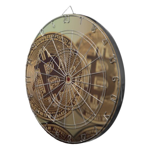 Bitcoin 17 dartscheibe (Vorderseite rechts)