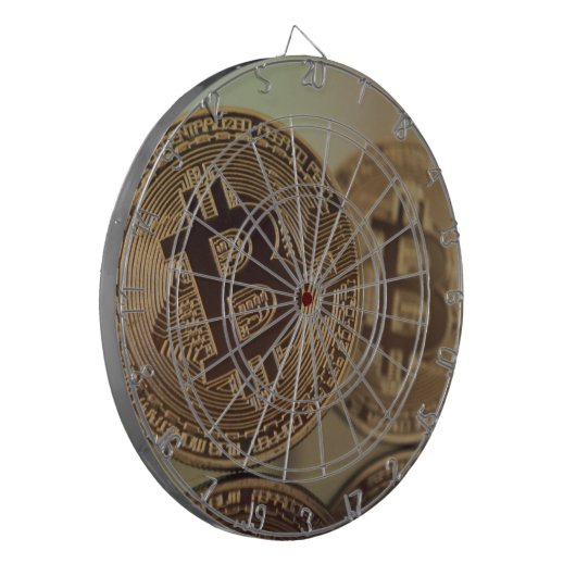 Bitcoin 17 dartscheibe (Vorderseite Links)