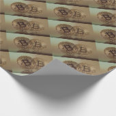 Bitcoin 17 geschenkpapier (Ecke)