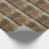 Bitcoin 17 geschenkpapier (Ecke)