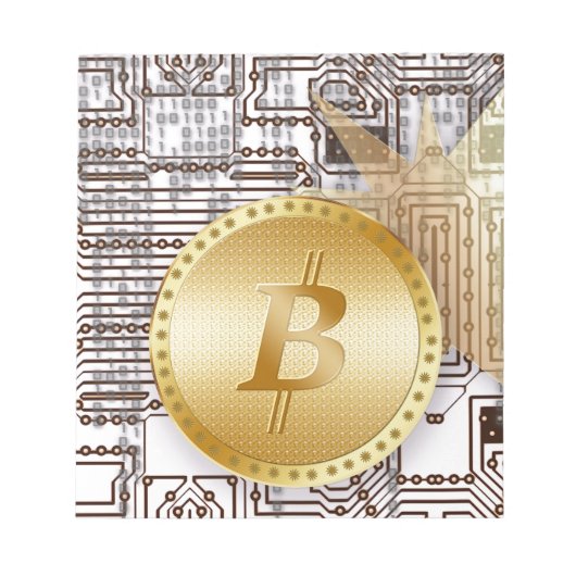 Bitcoin 18 notizblock (Vorderseite)
