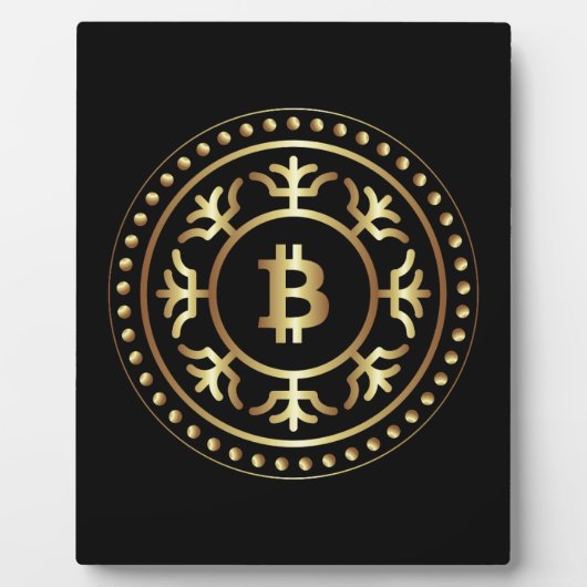 Bitcoin 2 fotoplatte (Vorderseite)