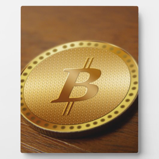 Bitcoin 2 fotoplatte (Vorderseite)