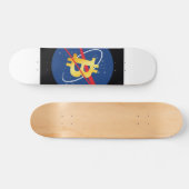 #Bitcoin 2 Moon Skateboard (Horizontal)
