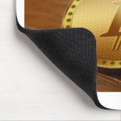 Bitcoin 2 mousepad (Ecke)