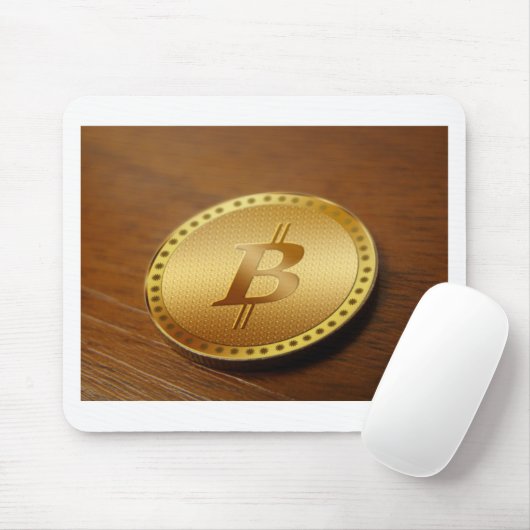 Bitcoin 2 mousepad (Mit Mouse)