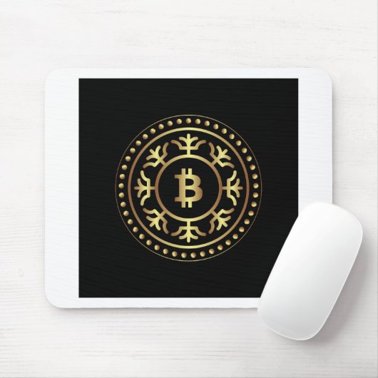 Bitcoin 2 mousepad (Mit Mouse)