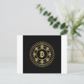 Bitcoin 2 postkarte (Stehend Vorderseite)