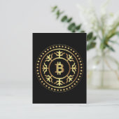 Bitcoin 2 postkarte (Stehend Vorderseite)