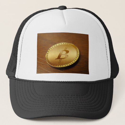 Bitcoin 2 truckerkappe (Vorderseite)