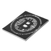 Bitcoin 4 notizblock (Rotiert)