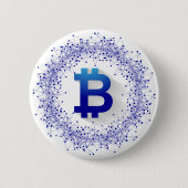 Bitcoin 5 button (Vorderseite)