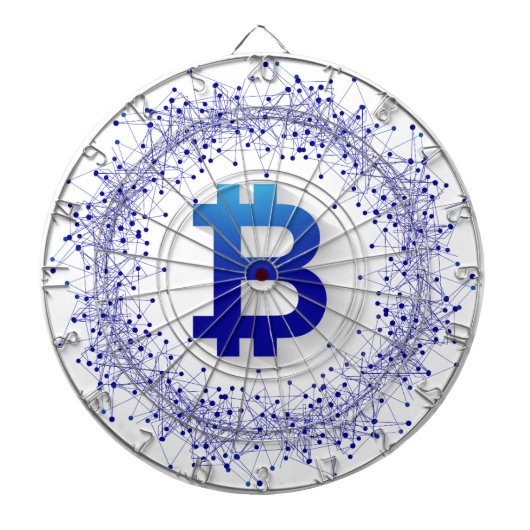 Bitcoin 5 dartscheibe (vorne)