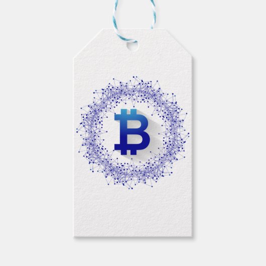 Bitcoin 5 geschenkanhänger (Vorderseite)