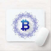 Bitcoin 5 mousepad (Mit Mouse)