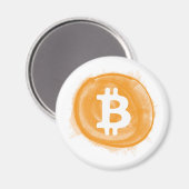 Bitcoin 6 magnet (Vorderseite/Rückseite)