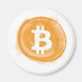 Bitcoin 6 magnet (Vorne)