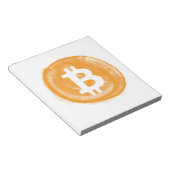 Bitcoin 6 notizblock (angewinkelt)