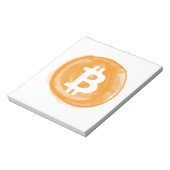 Bitcoin 6 notizblock (Rotiert)