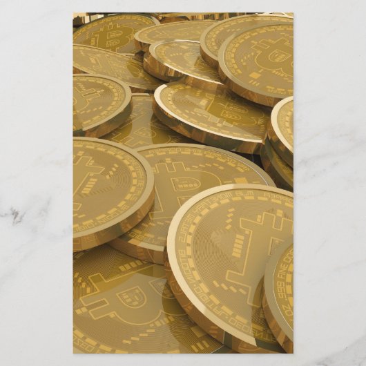 Bitcoin 7 briefpapier (Vorderseite)