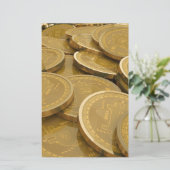 Bitcoin 7 briefpapier (Stehend Vorderseite)