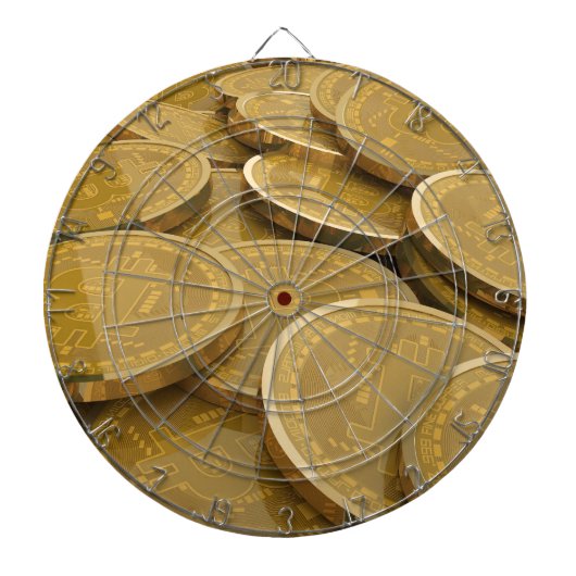 Bitcoin 7 dartscheibe (vorne)