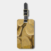 Bitcoin 7 gepäckanhänger (Vorderseite vertikal)