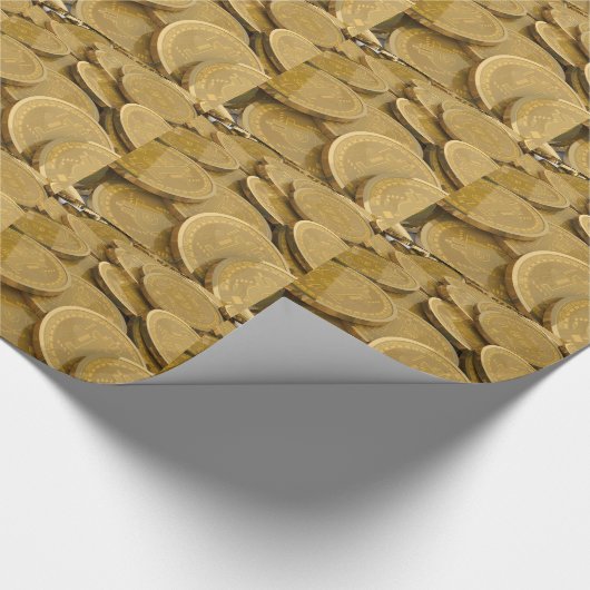 Bitcoin 7 geschenkpapier (Ecke)