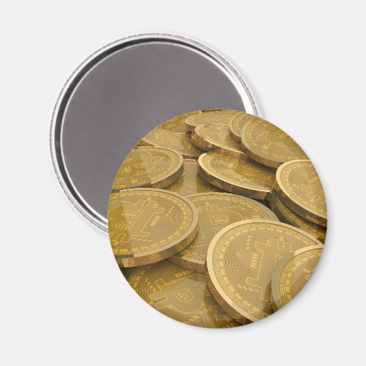 Bitcoin 7 magnet (Vorderseite/Rückseite)