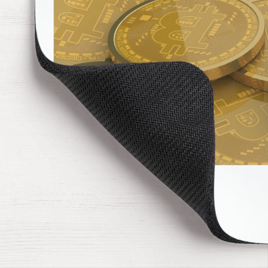Bitcoin 7 mousepad (Ecke)