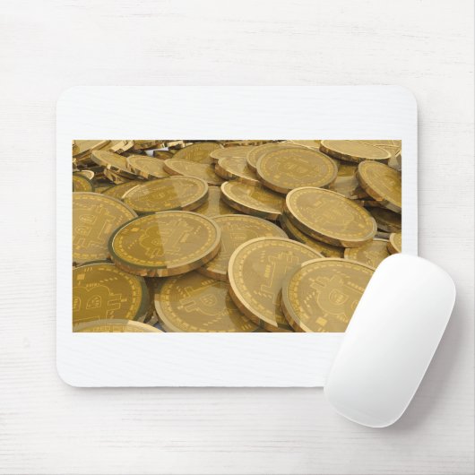 Bitcoin 7 mousepad (Mit Mouse)
