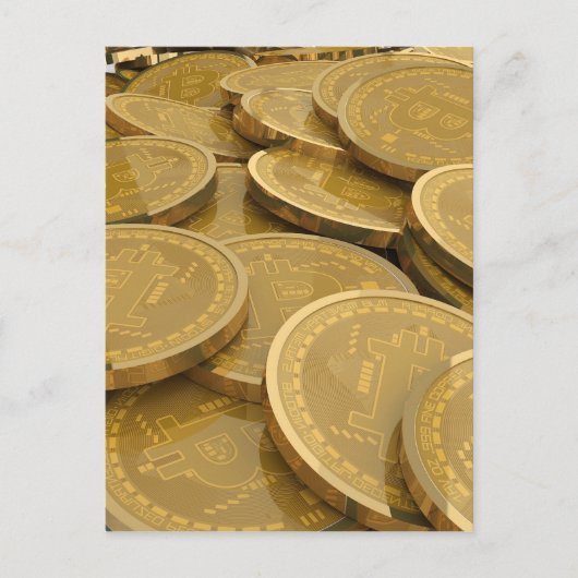 Bitcoin 7 postkarte (Vorderseite)