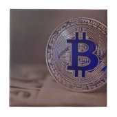 Bitcoin 8 fliese (Vorderseite)
